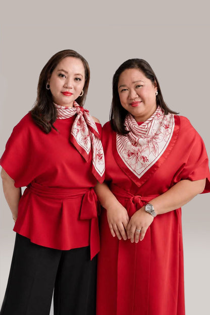 Holiday Gift Box - Freya Top in Lipstick Red