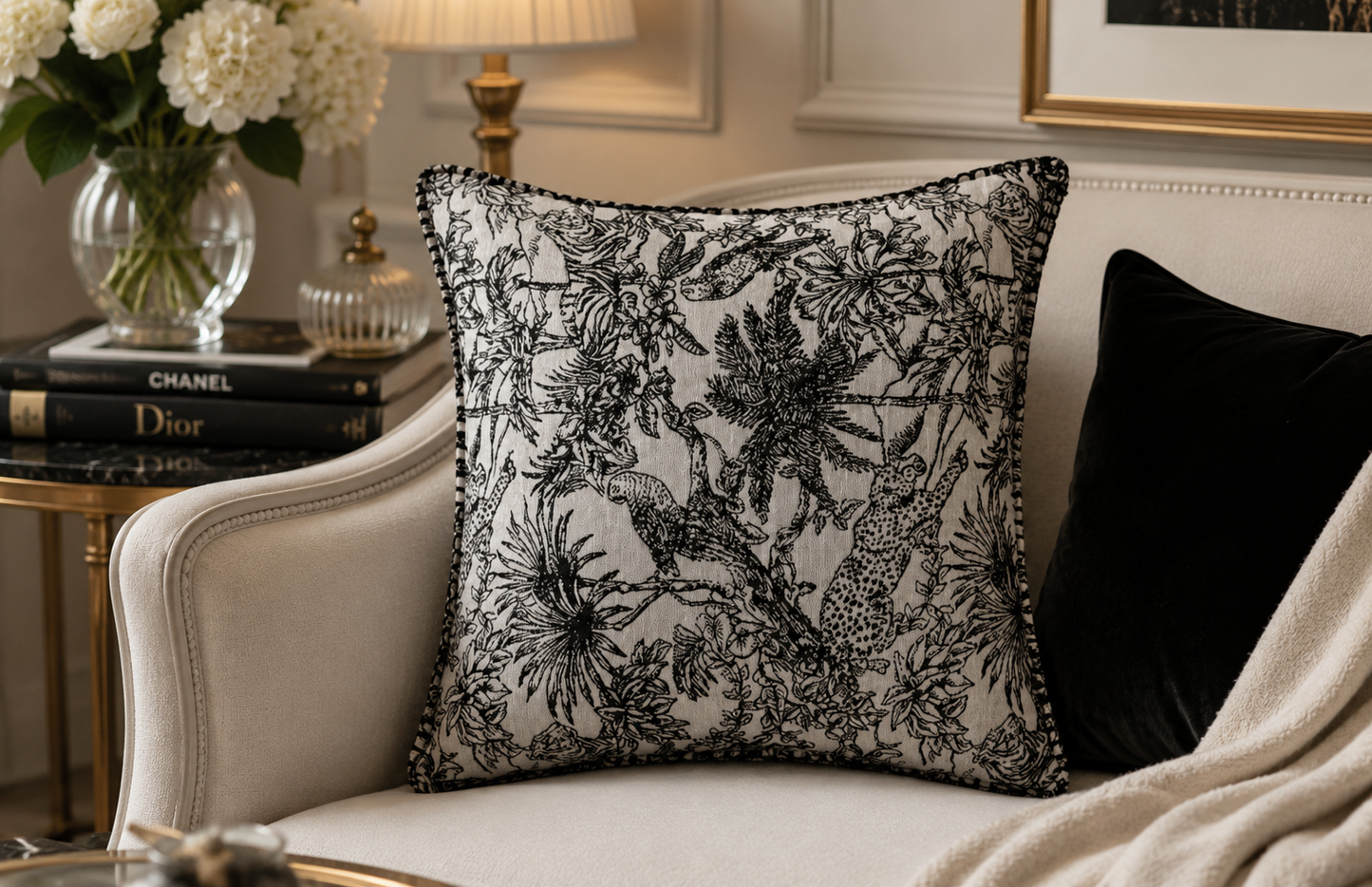 Toile De Jouy Pillow Case