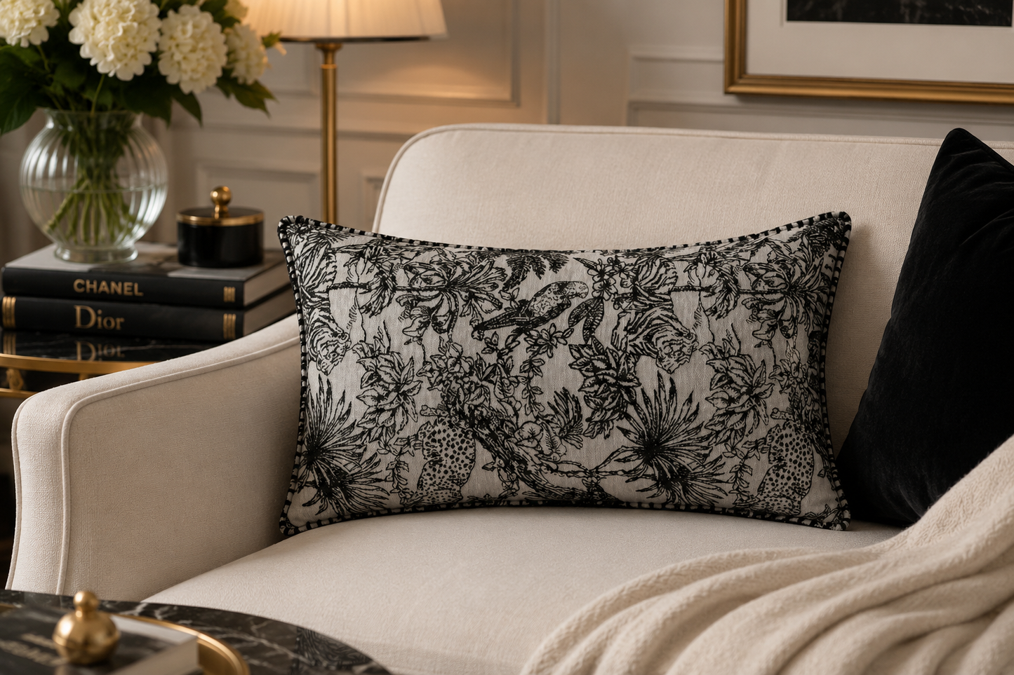Toile De Jouy Pillow Case