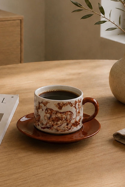 Toile De Jouy Ceramic Mug